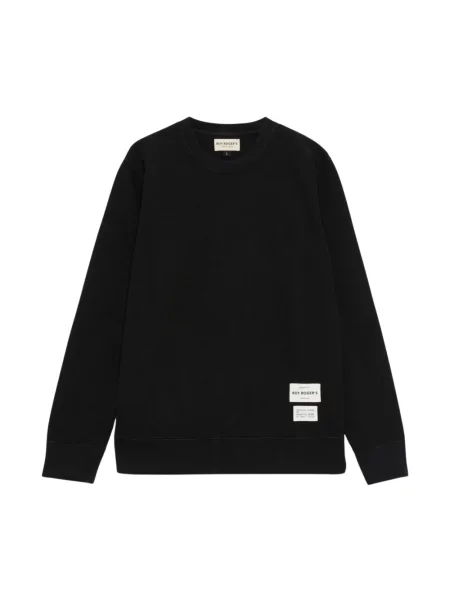 Bluza nierozpinana Roy Rogers z okrągłym dekoltem czarna