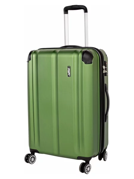 TRAVELITE Kufr zelená