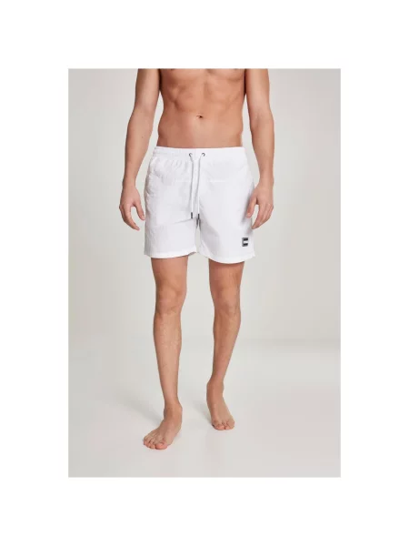 Plavalne hlačke Urban Classics bela