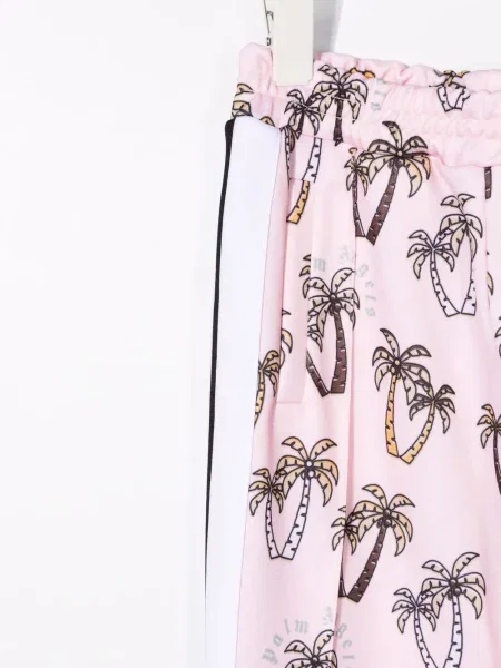 Spodnie dziecięce Palm Angels różowe