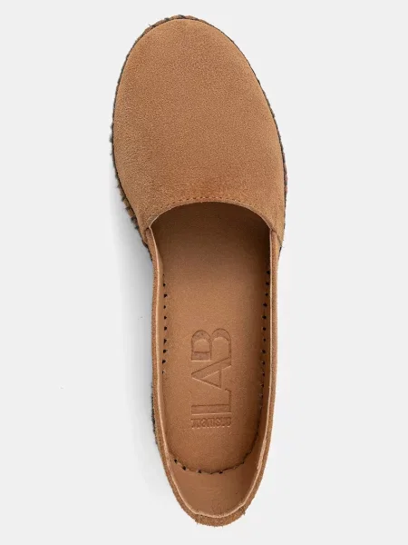 Answear.LAB espadrilles platformos női velúr barna
