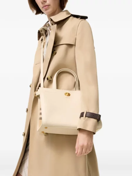 Geantă shopper Burberry în carouri