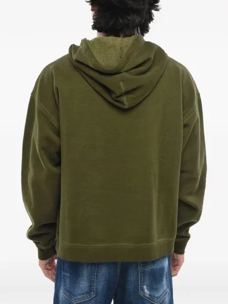 Hanorac cu glugă Dsquared2 cu cordon verde