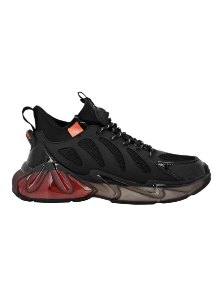 Sneakersy Plein Sport w tygrysie prążki czarne