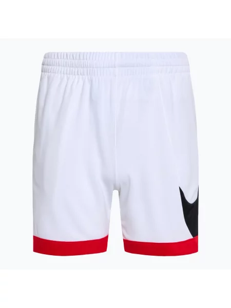 Pantaloni scurți de antrenament pentru copii Nike Dri-Fit Multi+ white/black/university red alb