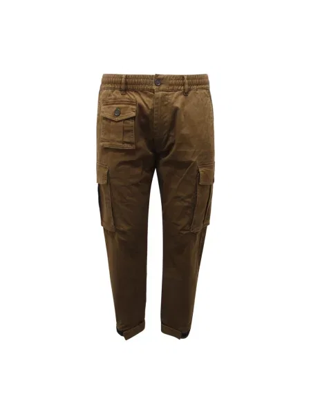 Spodnie cargo Dsquared2 zielone