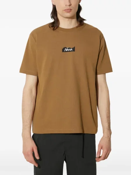 Tricou Nanga cu autograf maro