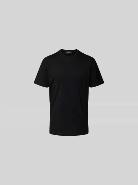 T-shirt z detalem z logo Dsquared2 czarna