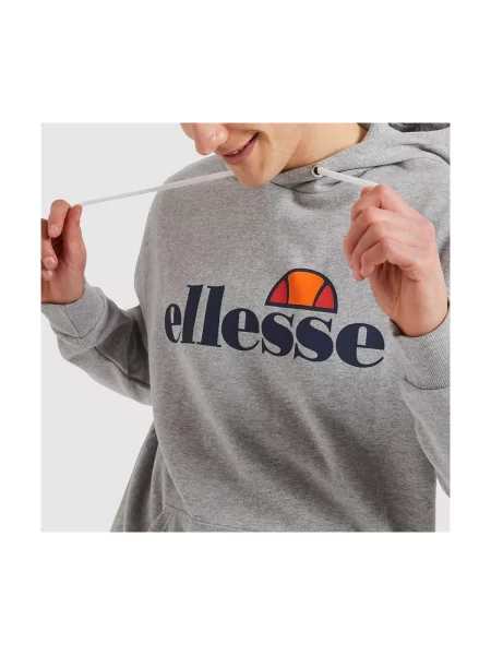 Majica Ellesse s melange uzorkom siva