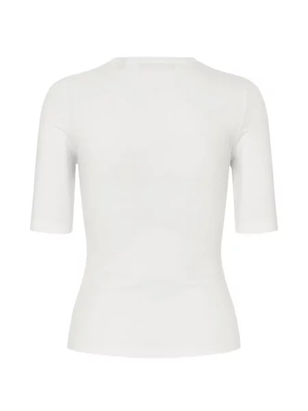 Scurt tricou Rotate Birger Christensen alb