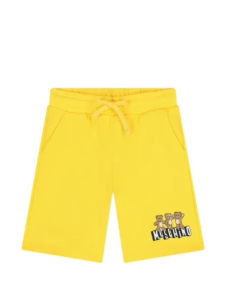 Szorty dziecięce Moschino żółte