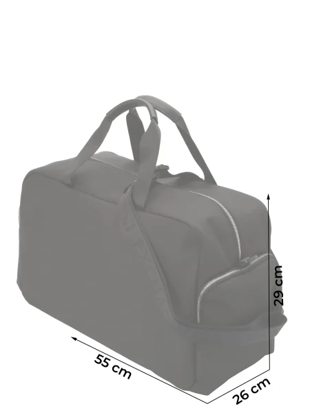 ARMANI EXCHANGE Geantă de călătorie SINGAPORE' negru