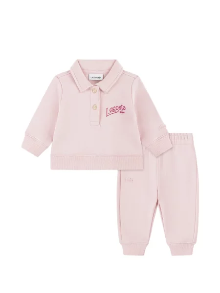 Поло тениска Lacoste розово