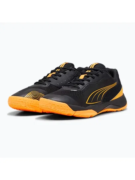 PUMA Solarstrike III beltéri sportcipő puma fekete/napsugár/puma fehér. Méret: 44 EU fehér