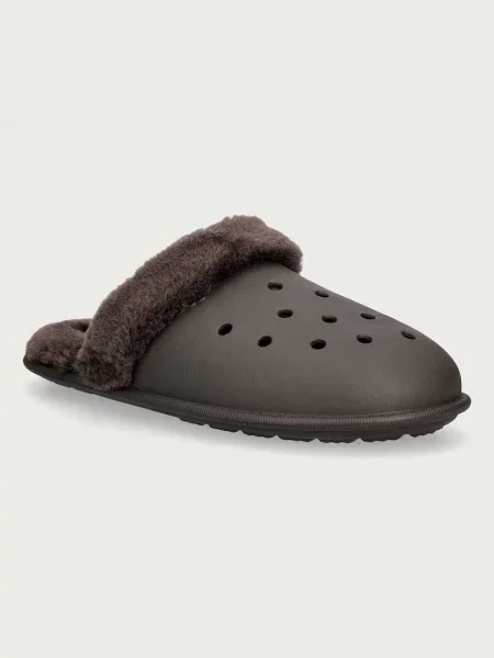 Παντούφλες σπιτιού Crocs με φθαρμένο εφέ κλασικό καφέ