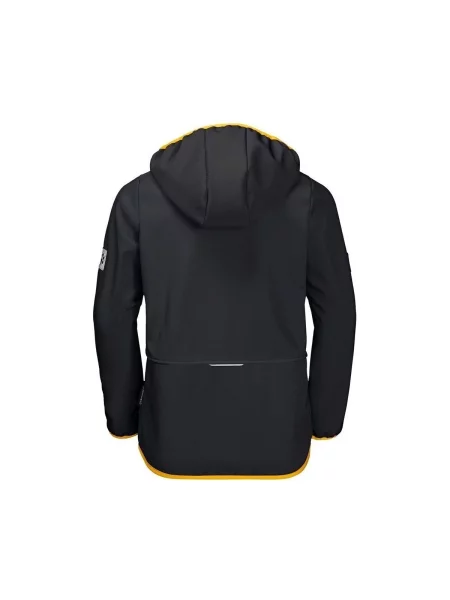 Geacă copii Jack Wolfskin negru
