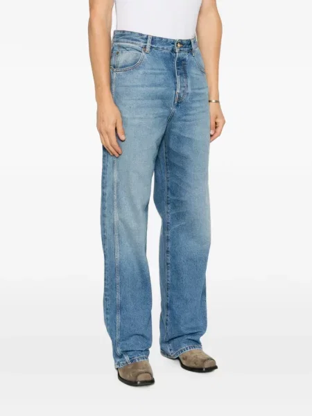 Blugi cu picior larg Balmain albastru