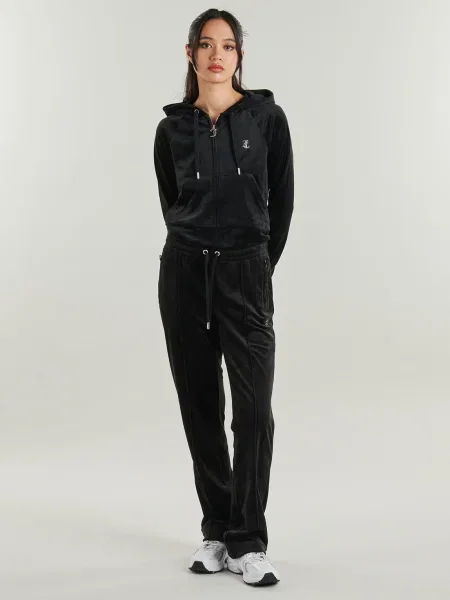 Velúr ruha Juicy Couture fekete