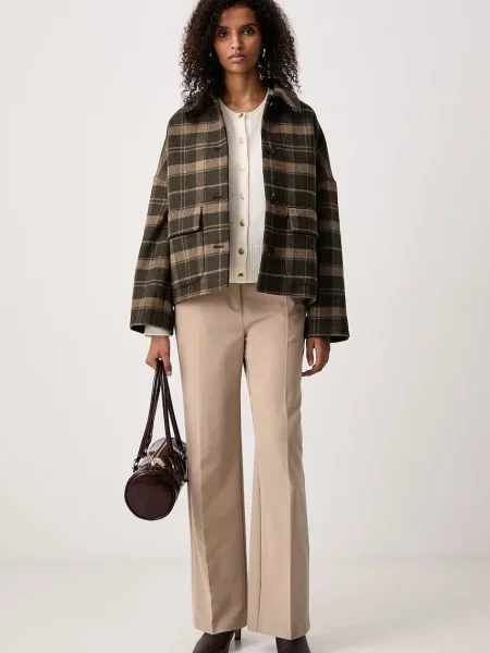 Barbour коротка куртка з вовною Myla
