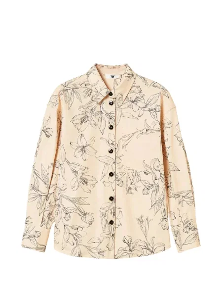 Cămașă Twinset cu model floral cu imagine
