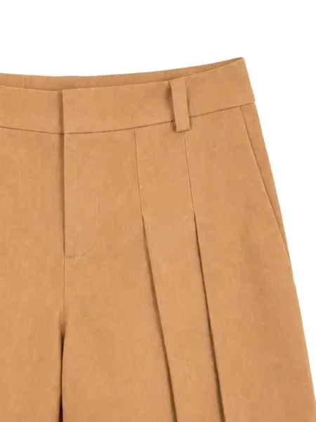 Pantaloni scurți Alice + Olivia maro