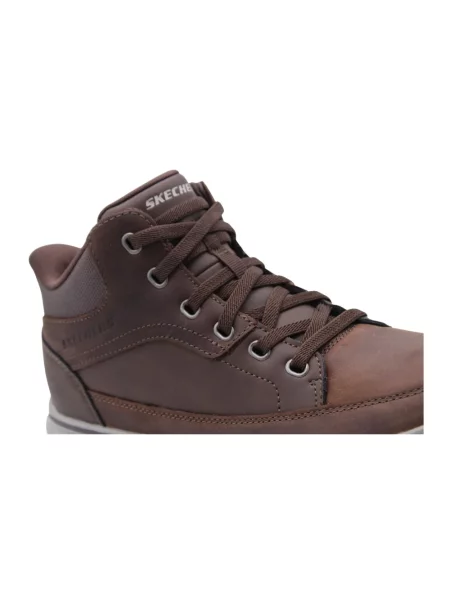 Sneakersy Skechers brązowe