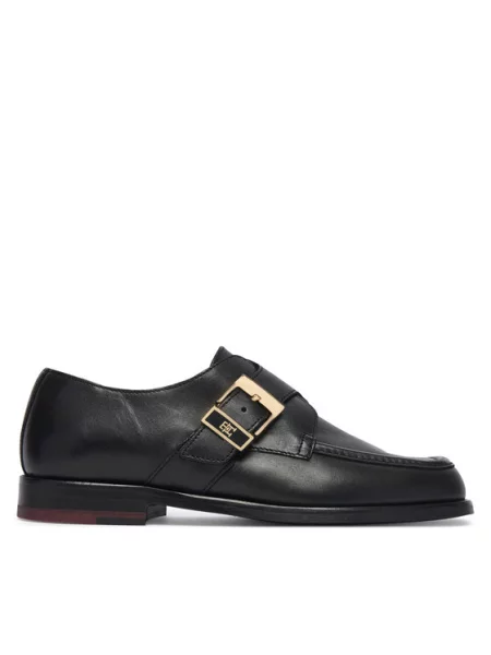 Loaferice Tommy Hilfiger sa kopčom crna