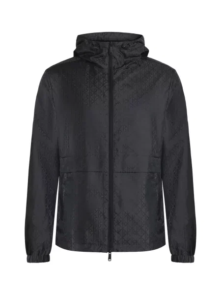 Calvin Klein Jeans Geacă de primăvară-toamnă negru
