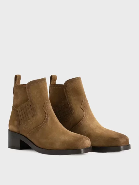 Замшевые ботинки Zadig&voltaire коричневые
