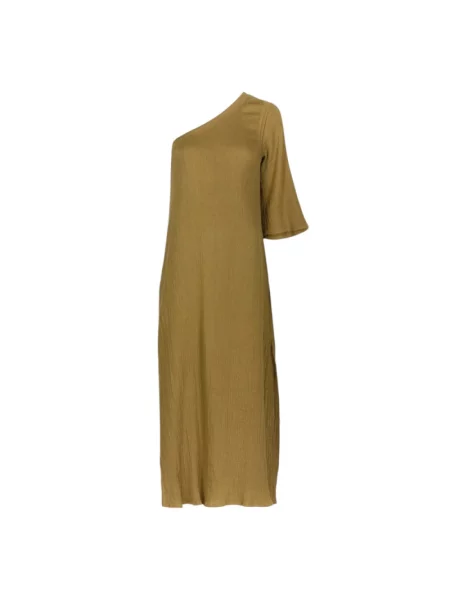 Długa sukienka maxi Mare Di Latte zielona