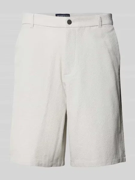 Szorty o luźnym kroju z efektem krepy Tom Tailor Denim