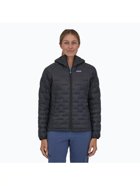 Geacă izolată pentru femei Patagonia Micro Puff Hoody black negru