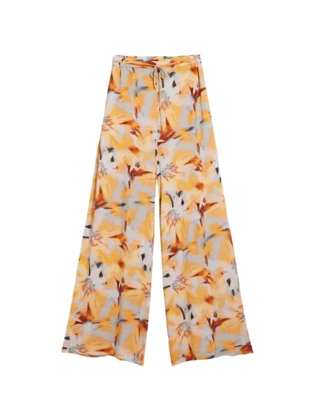 Pantaloni Desigual galben