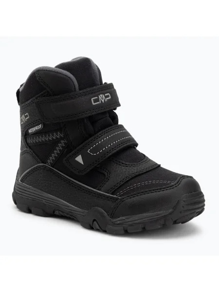Gyerek hótaposó CMP Pyry Snowboots Wp black/titanium. Méret: 29 EU fekete