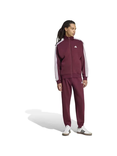 Adidas Trening Fleece Vișiniu roșu