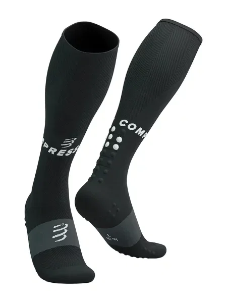 Compressport șosete pentru sport Full Socks Oxygen negru