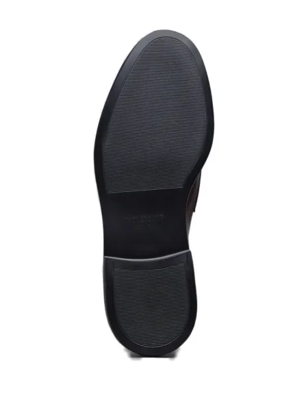 Pantofi loafer Thom Browne din piele roșu