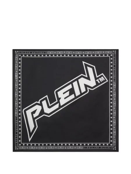 Hedvábná kravata Philipp Plein černá