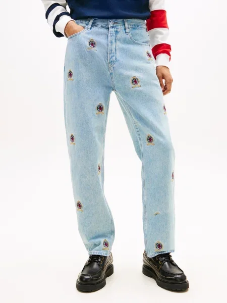 Tommy Jeans Kavbojke SONNY mornarska / svetlo / zlato-rumena / burgund modra