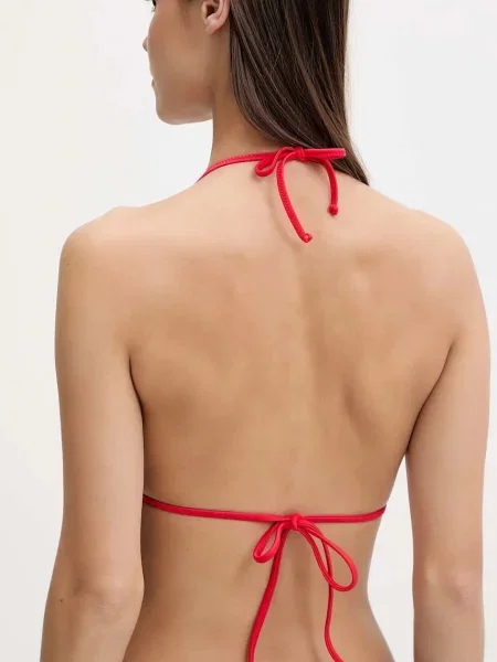 Moschino Underwear Plavková podprsenka červená