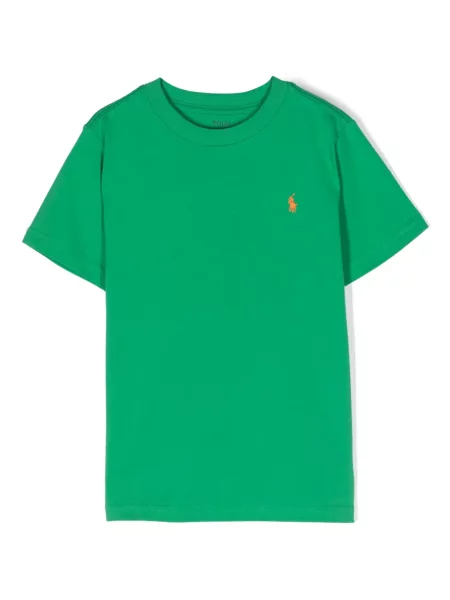 Koszulka polo dziecięca Polo Ralph Lauren zielona