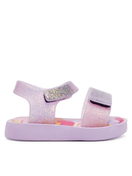 Melissa Сандали Mini Melissa Jump Print Bb виолетов