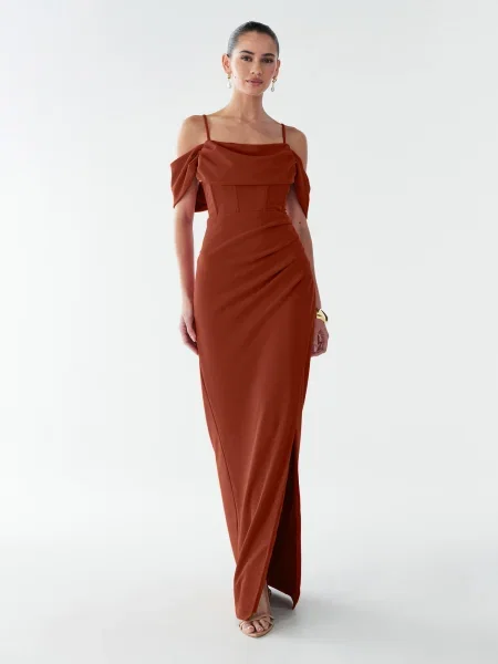 BWLDR Rochie de seară Amaliah arămiu
