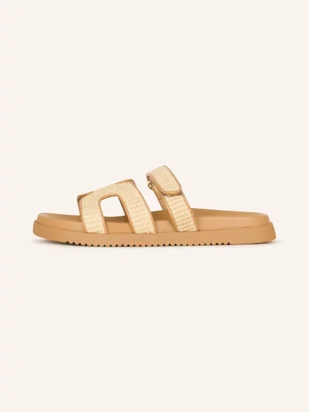 Pantofle Steve Madden béžové