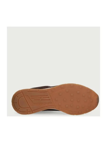 Baldinini sneakersy zamszowe brązowe