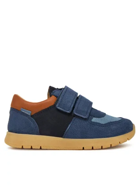 Sneakersy Mrugała granatowe