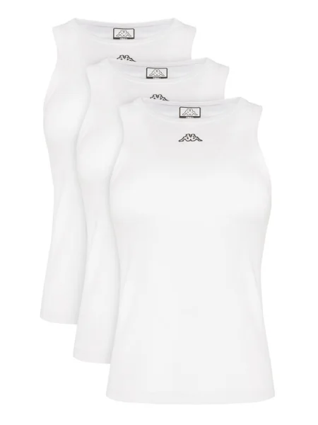 Kappa Комплект потници Logo Myrta бял