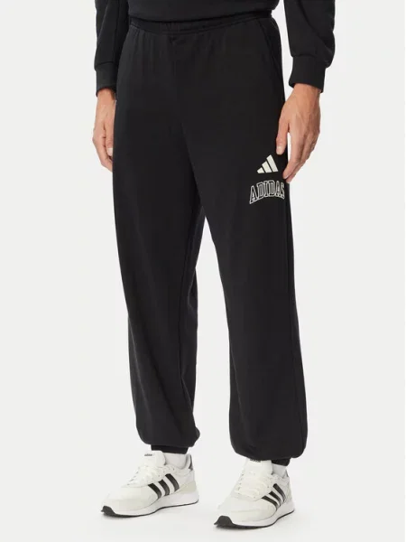 Teplákové kalhoty adidas černé
