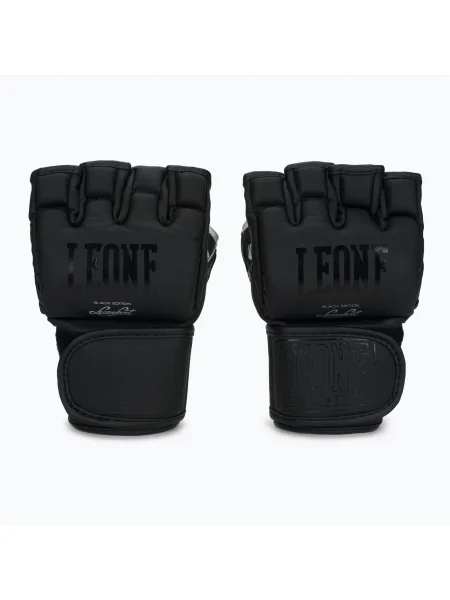 Olcsóbban. Grappling kesztyű Leone Black Edition MMA Méret: S fekete