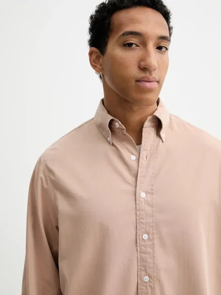 Ошейниковый рубашка Filippa K бежевая